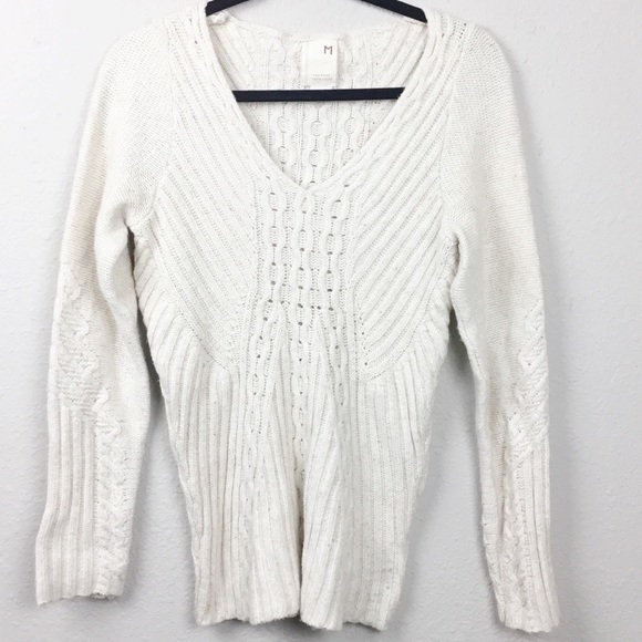 Anthropologie Sweaters - ❤ Anthropologie Revelry Cream Sweater Size Medium